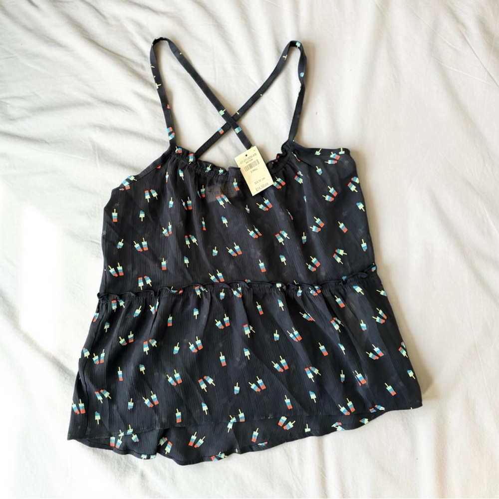 NWT Hollister Summery Popsicle Tank Top in XS